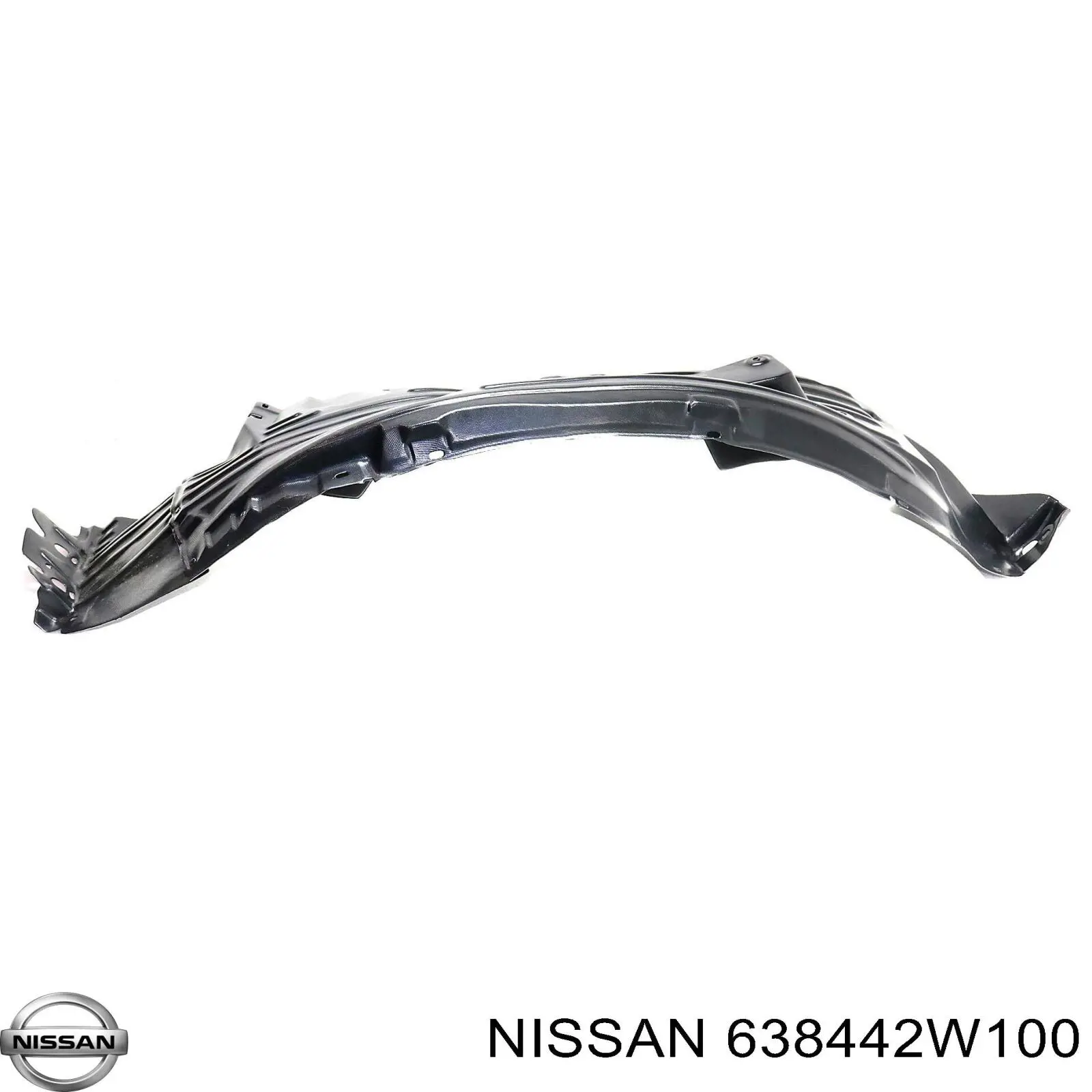 Подкрылок крыла переднего правый передний Nissan/Infiniti 638442W100 цена, от 113.37 USD