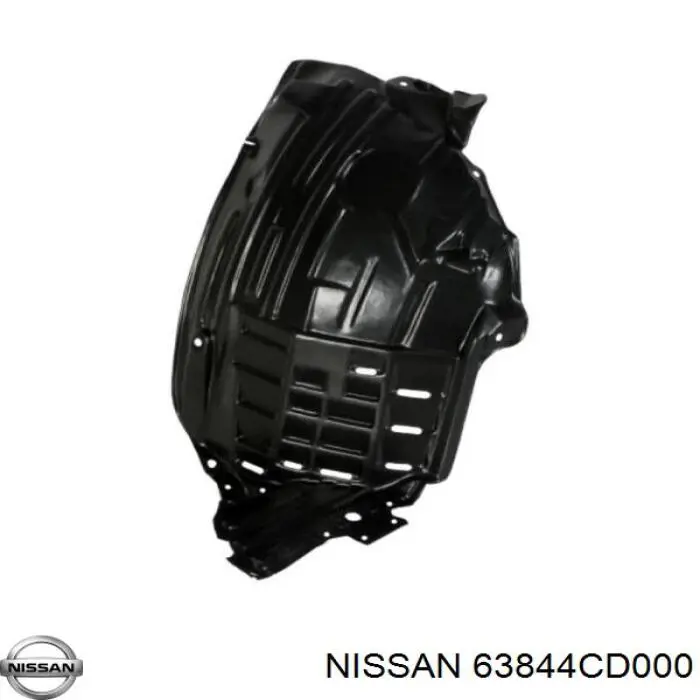 Правый подкрылок переднего крыла Nissan/Infiniti 63844CD000 цена, от 11.99 USD