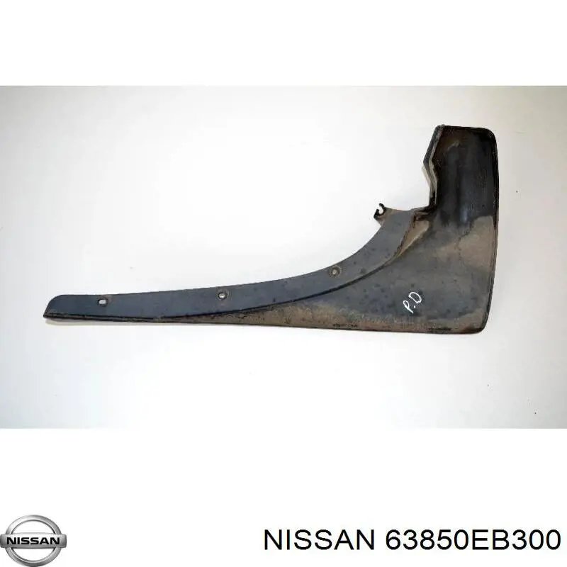 Protetor de lama dianteiro direito para Nissan Pathfinder (R51M)