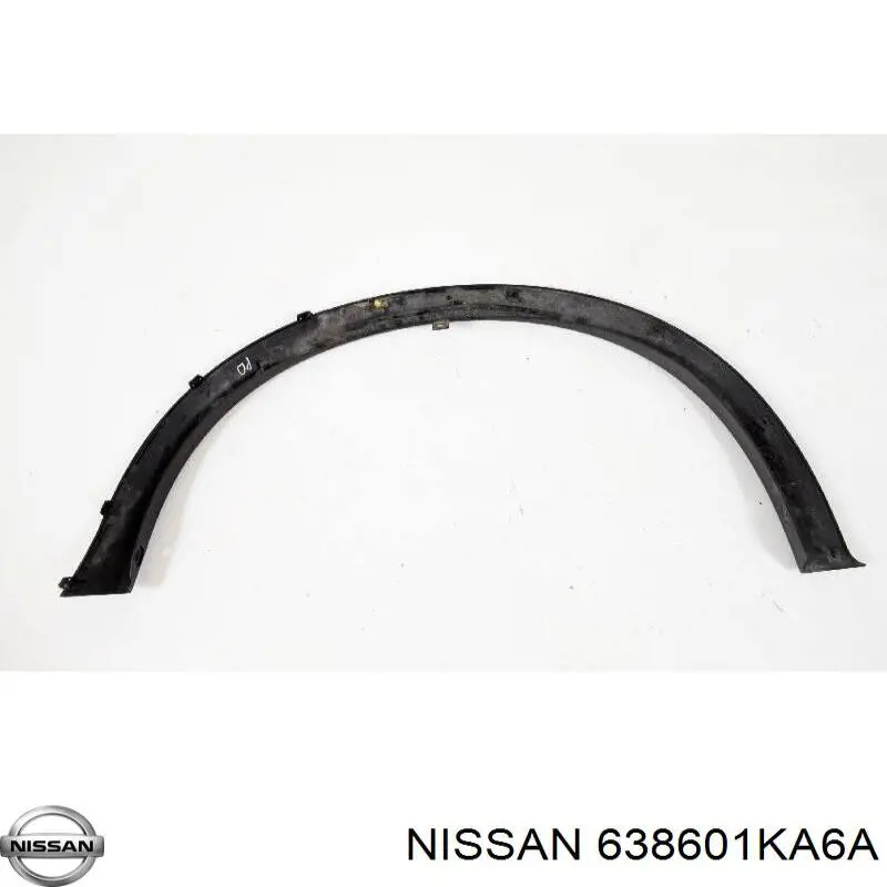 Расширитель (накладка) арки переднего крыла правый на Nissan JUKE NMUK 