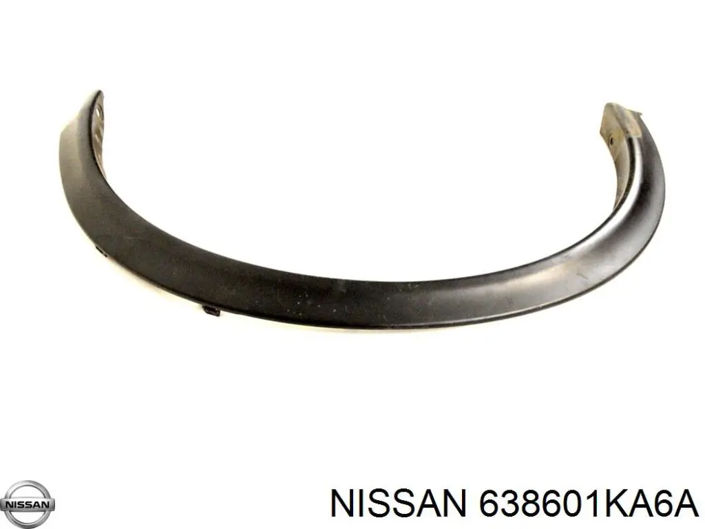 Молдинг передней арки колеса, правый Nissan/Infiniti 638601KA6A цена, от 63.49 USD