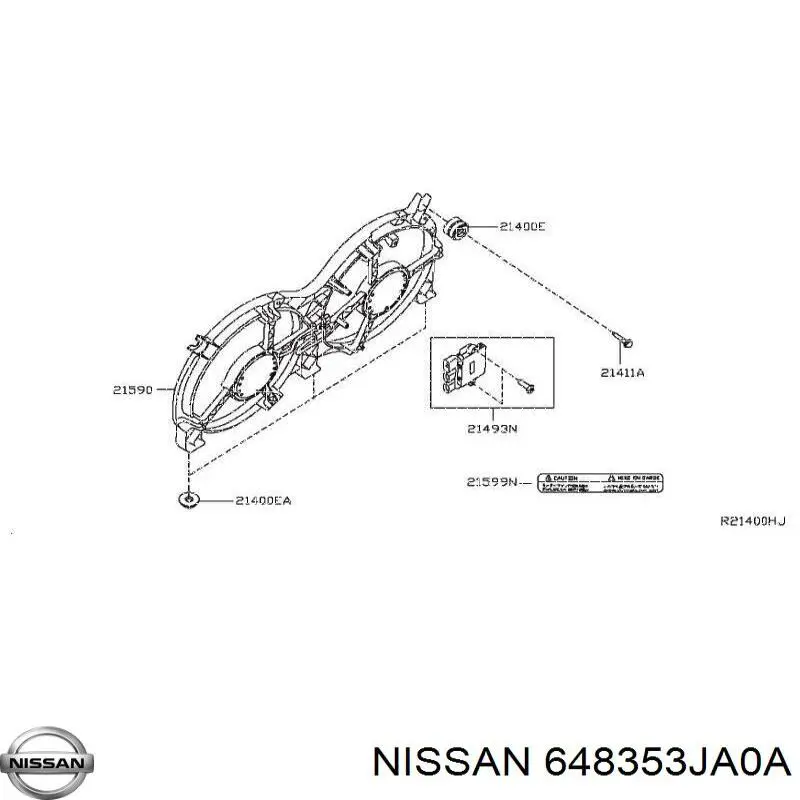 648353JA0A Nissan/Infiniti 