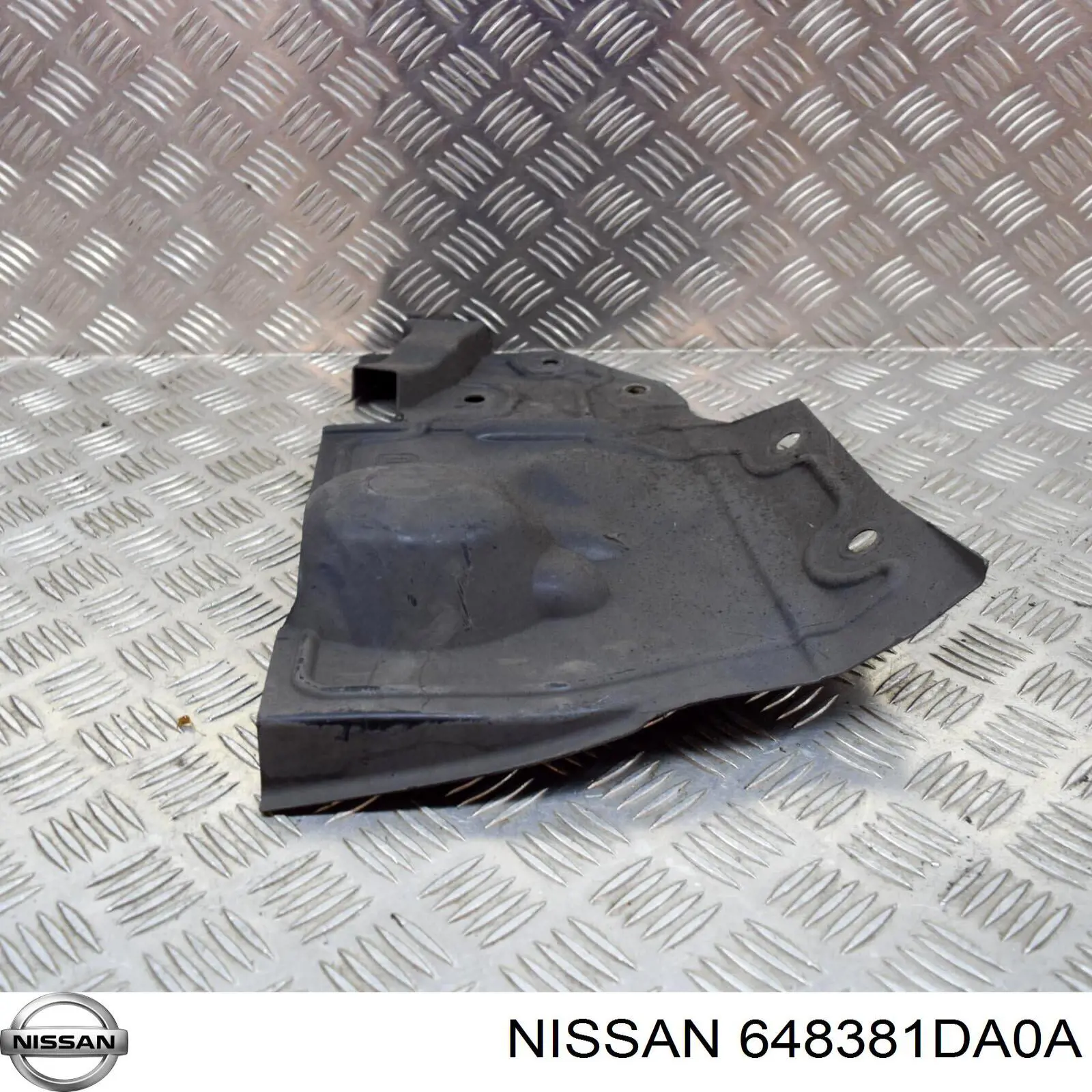 648381DA0A Nissan/Infiniti Защита двигателя правая