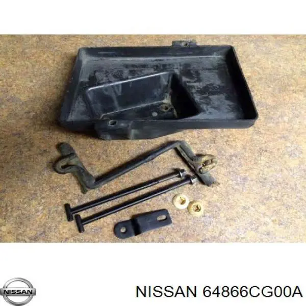 Ящик АКБ Nissan/Infiniti 64866CG000 цена, от 6.24 USD