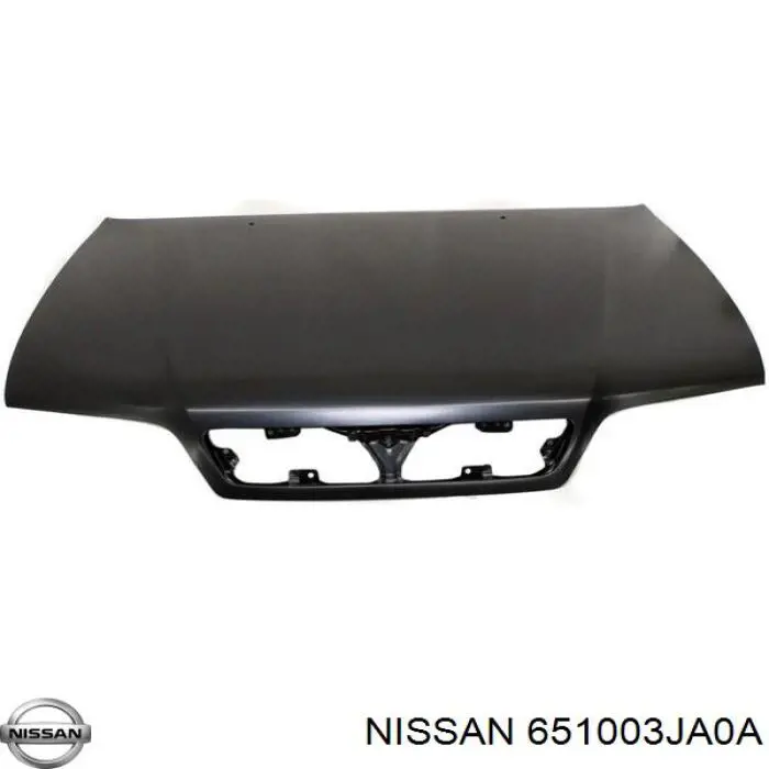 Капот Nissan 651003JA0A