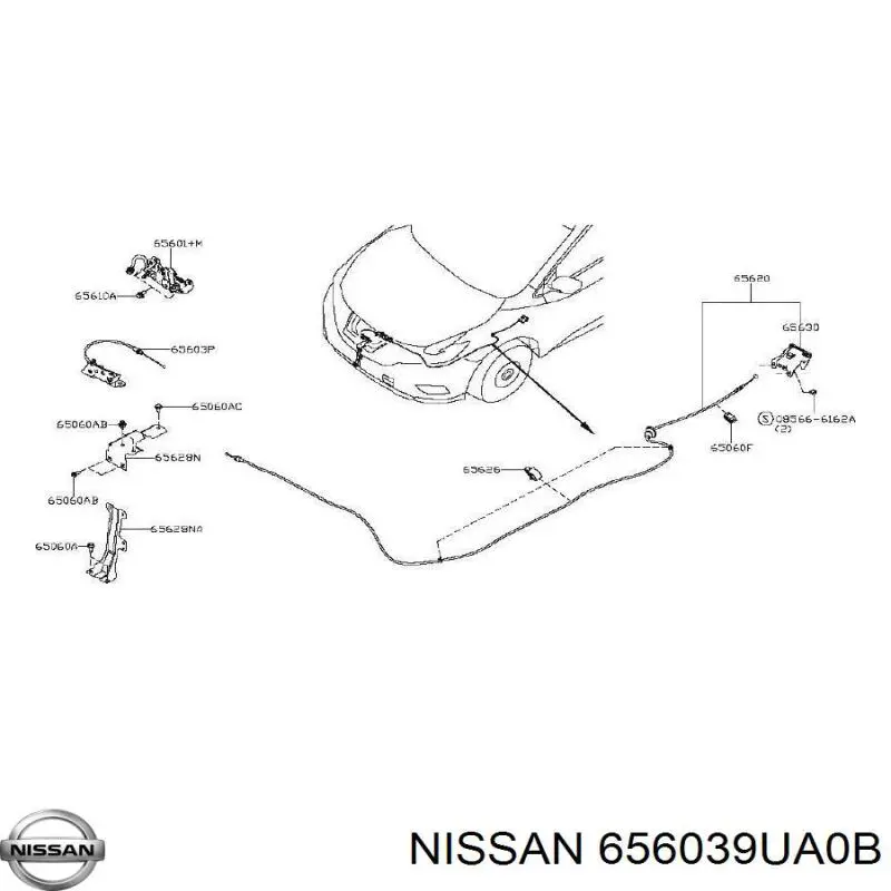  656039UA0B Nissan