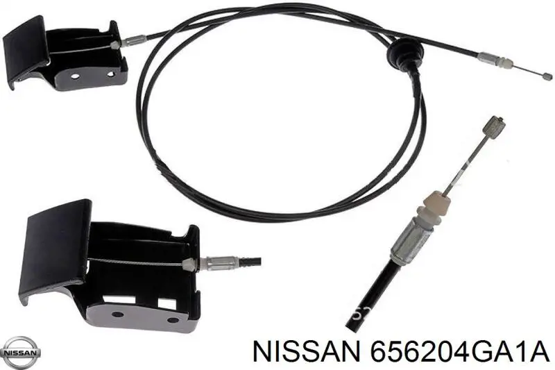 Трос открывания капота Nissan/Infiniti 656204GA1A цена, от 116.07 USD