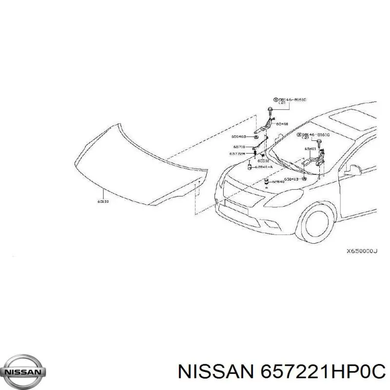  657221HP0C Nissan