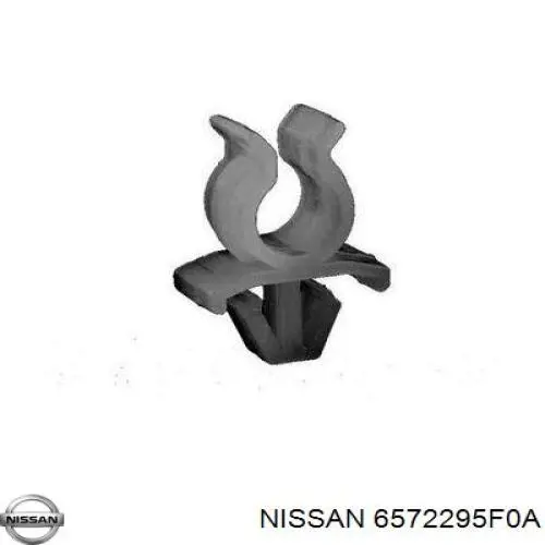6572295F0A Nissan fixador de suporte da capota