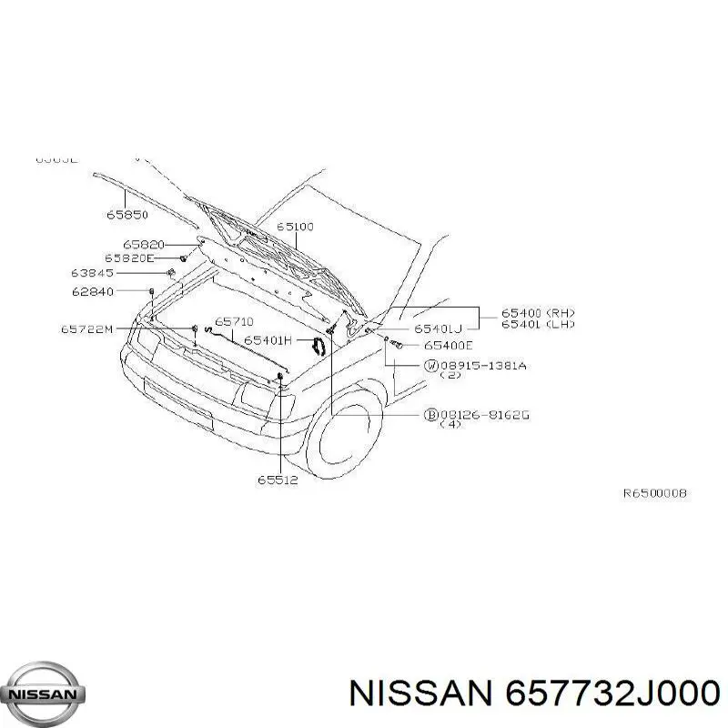  657732J000 Nissan