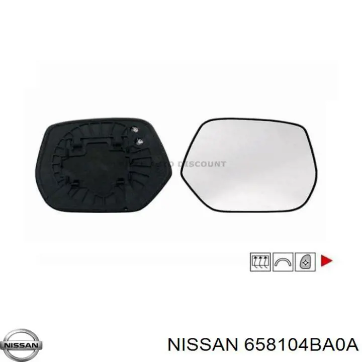  Nissan/Infiniti 658104BA0A цена, от 5.07 USD