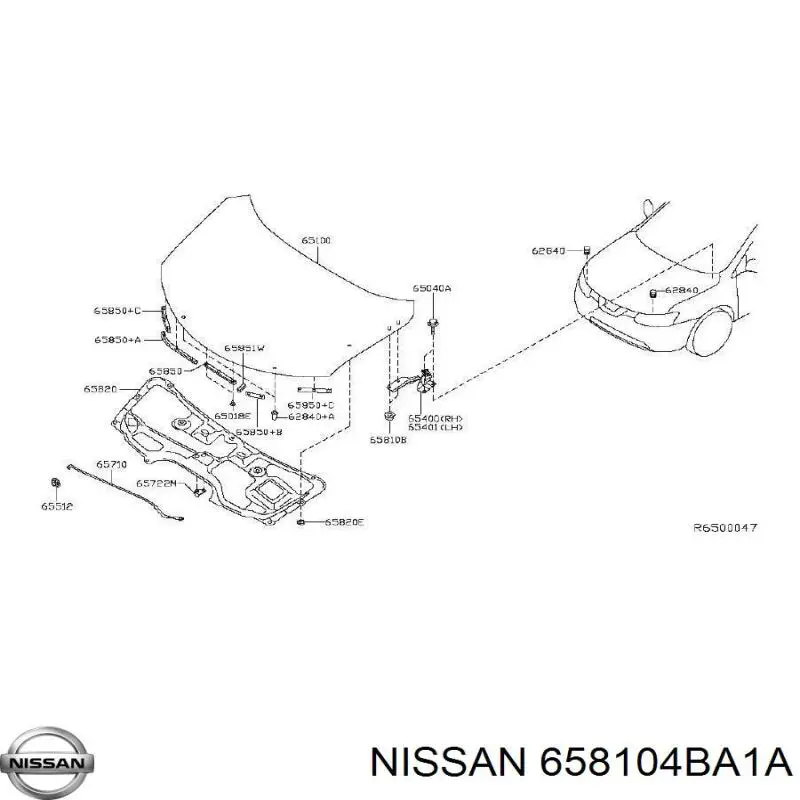  658104BA1A Nissan