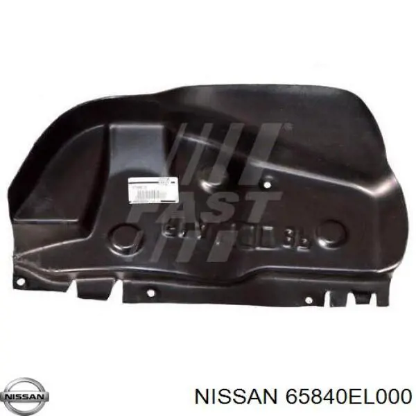65840EL000 Nissan vedação da capota
