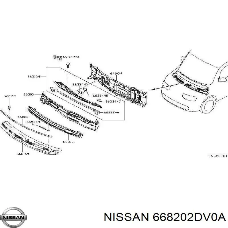 668202DV0A Nissan 