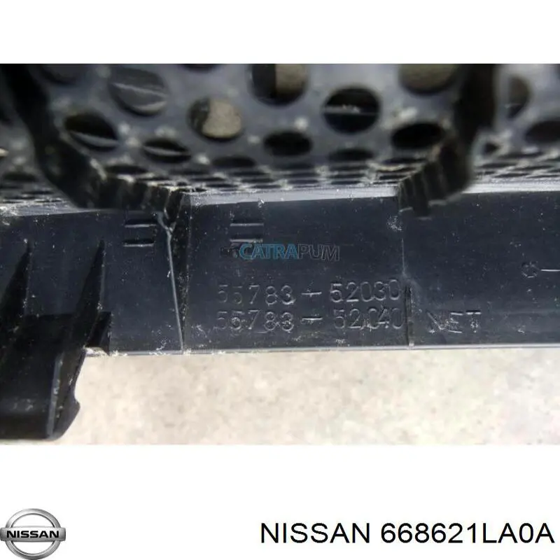 668621LA0A Nissan/Infiniti Водосток лобового стекла, жабо