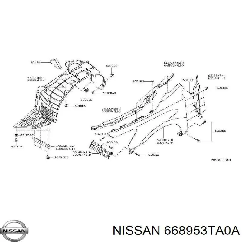 668953TA0A Nissan/Infiniti 