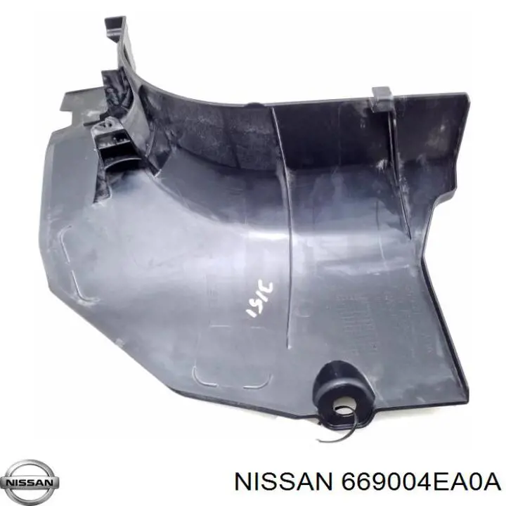 Обшивка стойки кузова внутренняя передняя правая Nissan/Infiniti 669004EA0A цена, от 12.67 USD