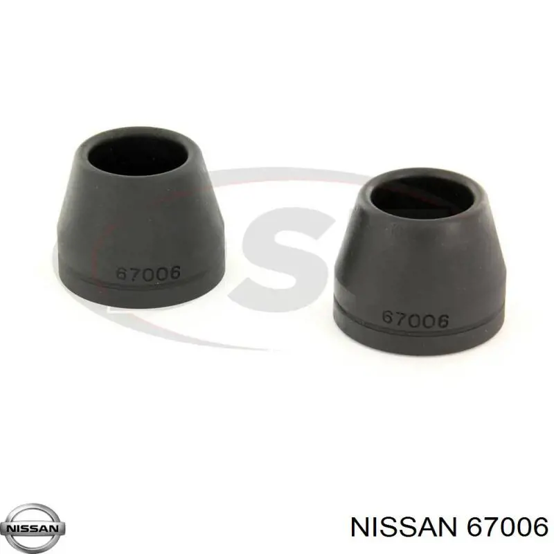 Амортизатор передний 67006 Nissan