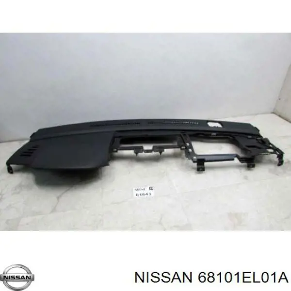 68101EM02A Nissan/Infiniti Панель передняя "торпедо", верхняя часть