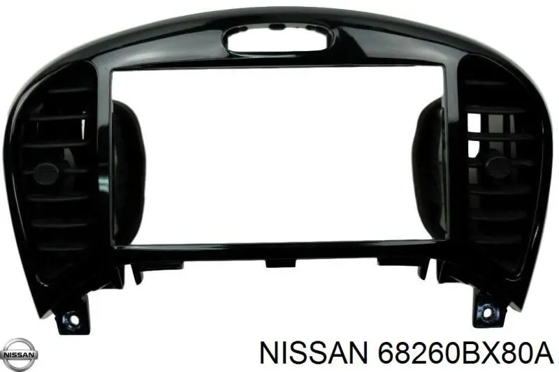 68260BX80A Nissan/Infiniti Облицовка приборов управления "торпедо"