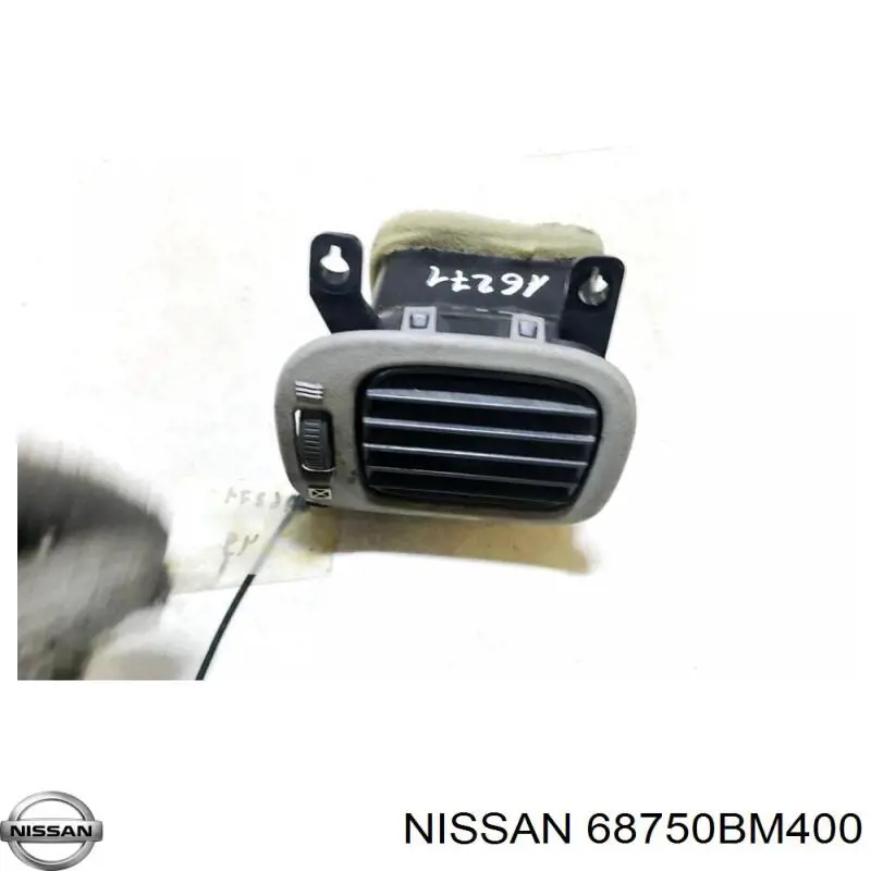 Решетка вентиляции салона на "торпедо" Nissan/Infiniti 68750BM400 цена, от 7.06 USD