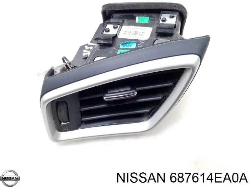 Решетка вентиляции салона на "торпедо" левая Nissan/Infiniti 687614EA0A цена, от 14.09 USD
