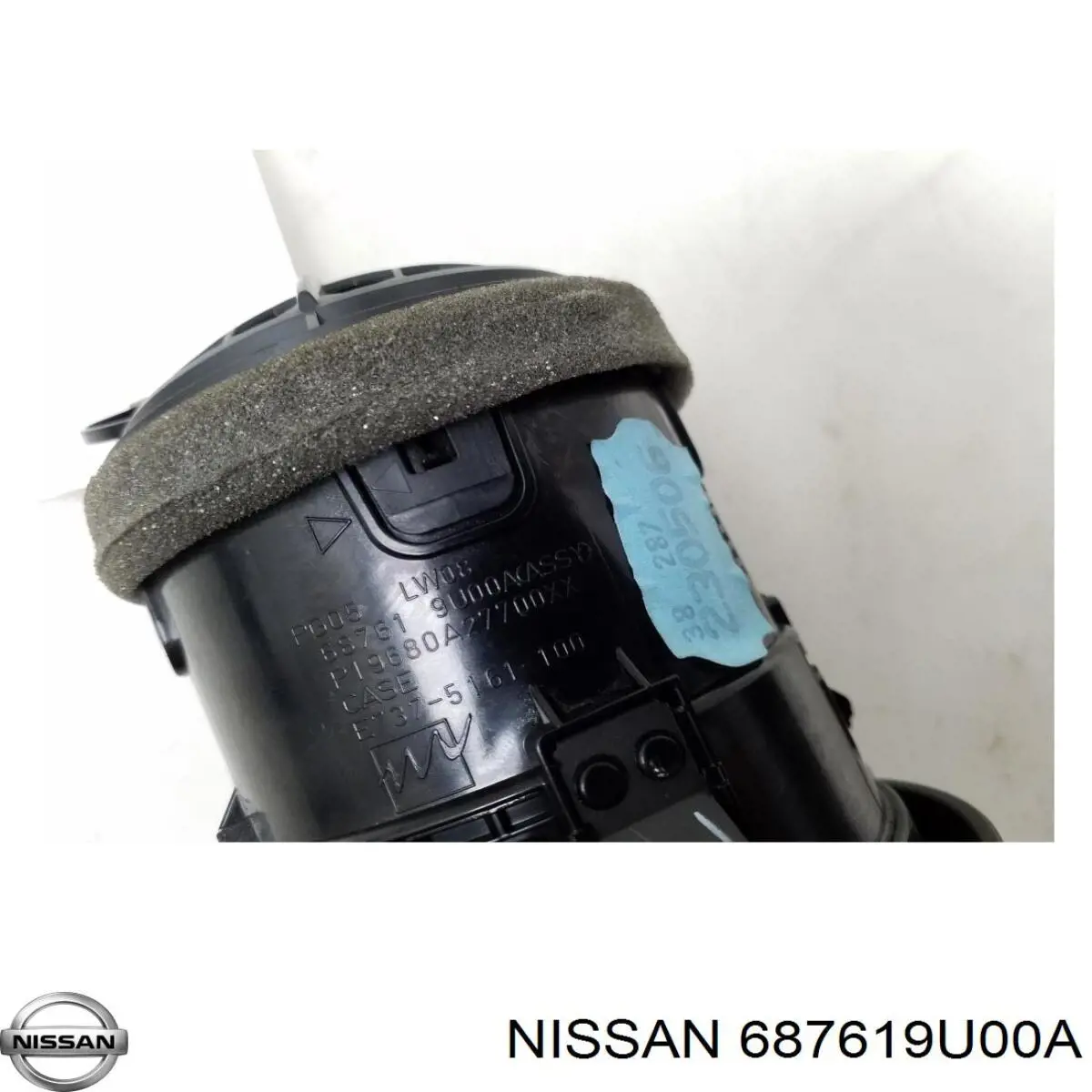 Решетка вентиляции салона на "торпедо" левая Nissan/Infiniti 687619U00A цена, от 8.44 USD