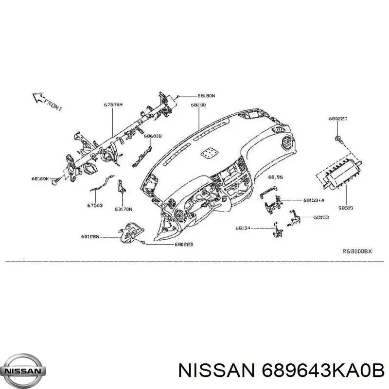 689643KA0B Nissan/Infiniti 
