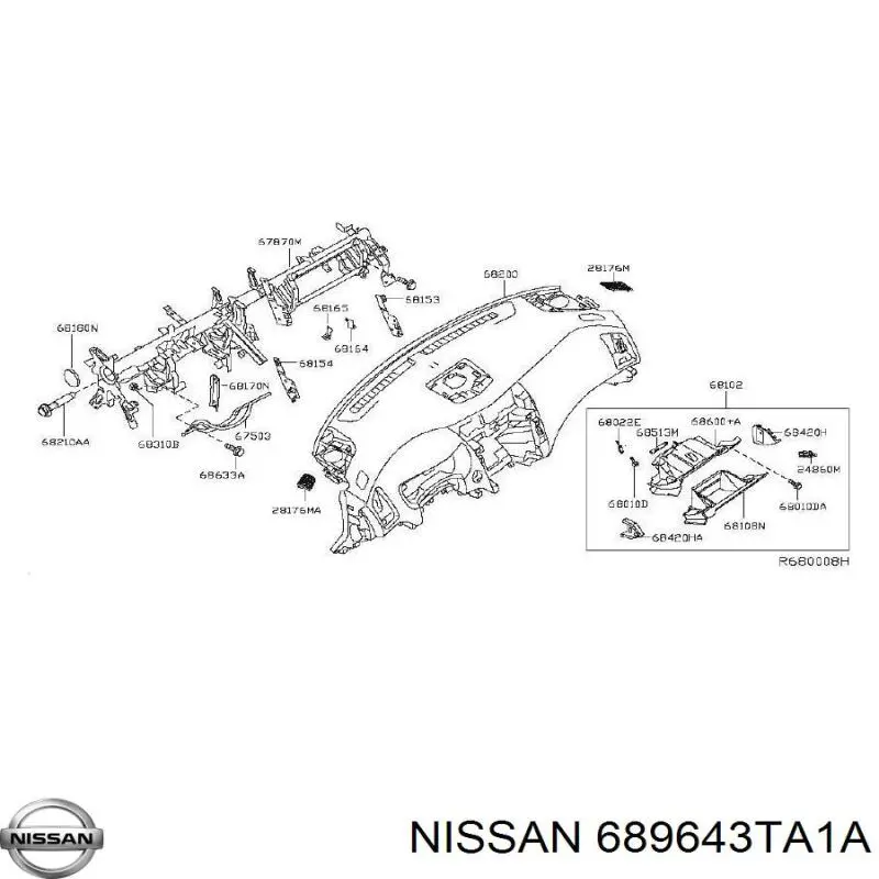 689643TA1A Nissan/Infiniti 