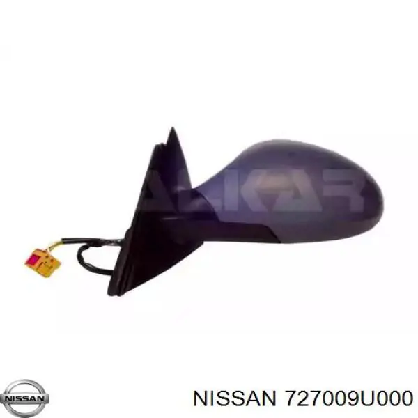 727009U000 Nissan стекло лобовое