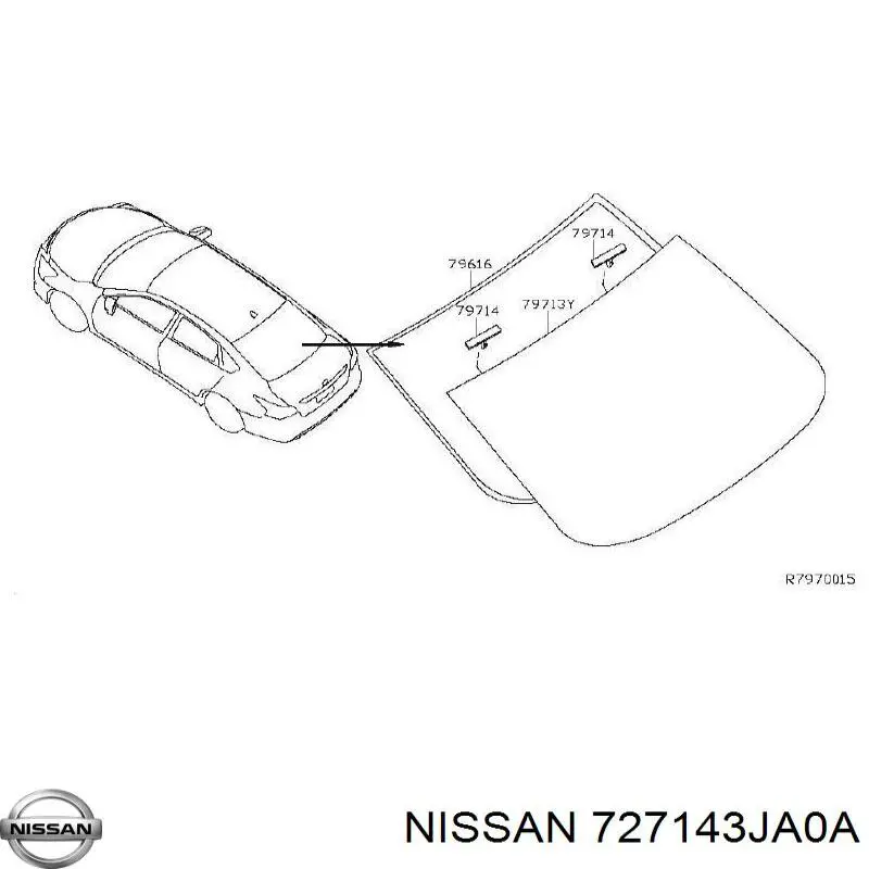  Nissan/Infiniti 727143JA0A цена, от 7.06 USD