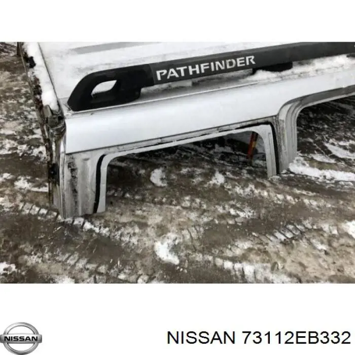 Крыша кабины (кузова) Nissan/Infiniti 73112EB332 цена, от 114.28 USD