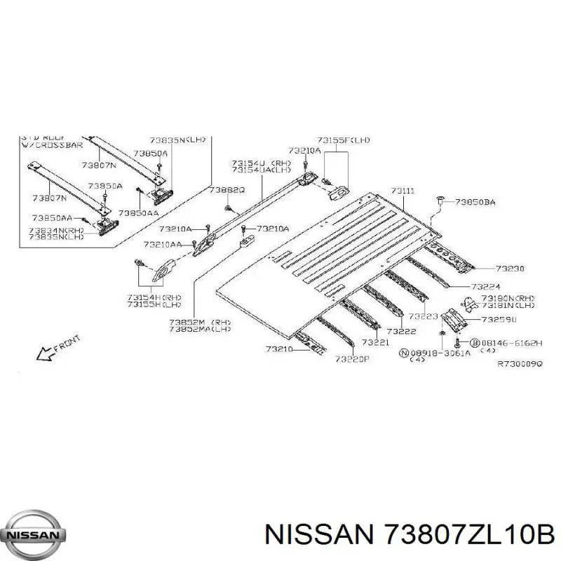 73807ZL10B Nissan/Infiniti 