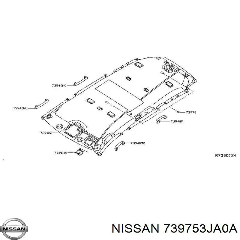  Nissan/Infiniti 739753JA0A цена, от 2.82 USD