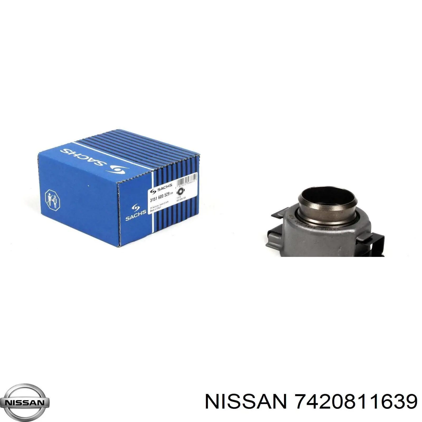 Купить 7420811639 Renault (RVI) Комплект сцепления (диск, корзина, подшипник)