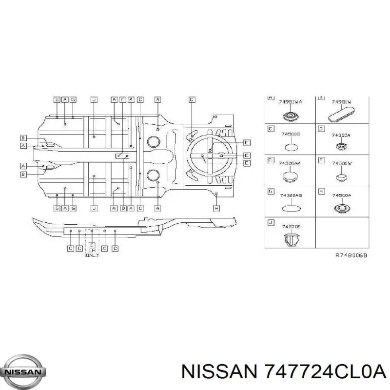 Купить 747724CL0A Nissan/Infiniti 