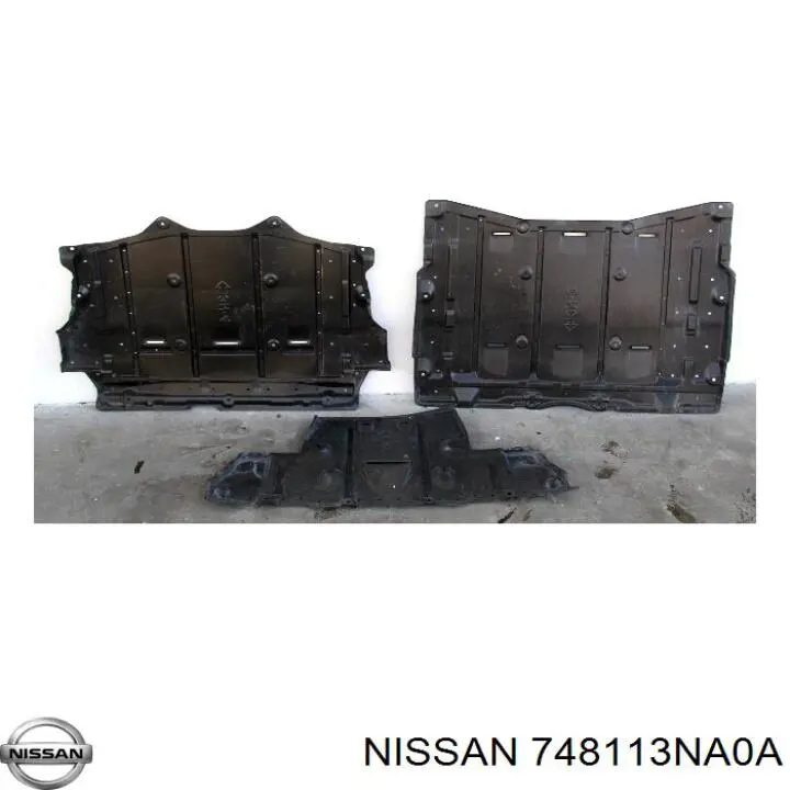Защита двигателя задняя Nissan/Infiniti 748113NA0B цена, от 15.59 USD