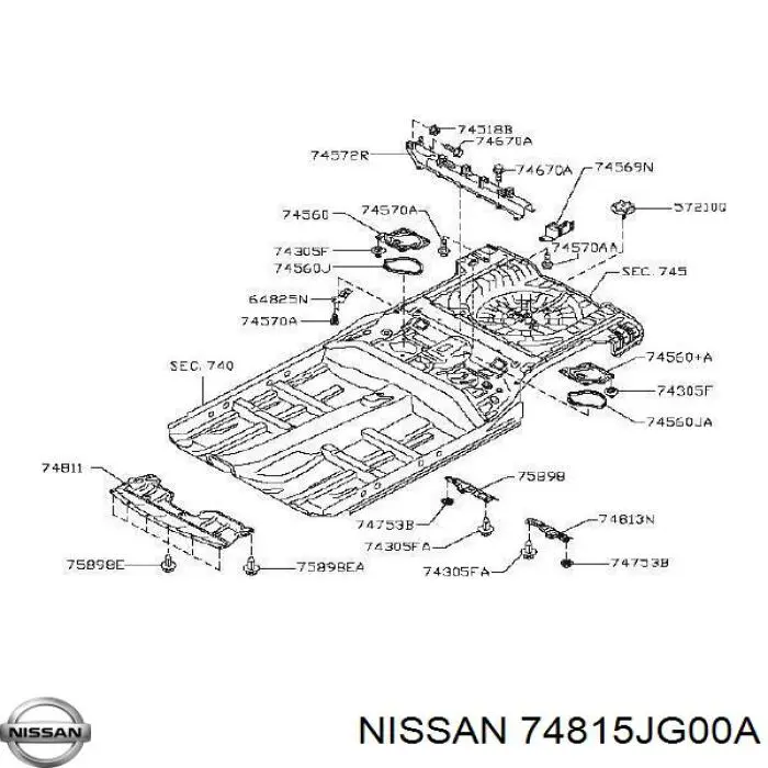 74815JG00A Nissan 