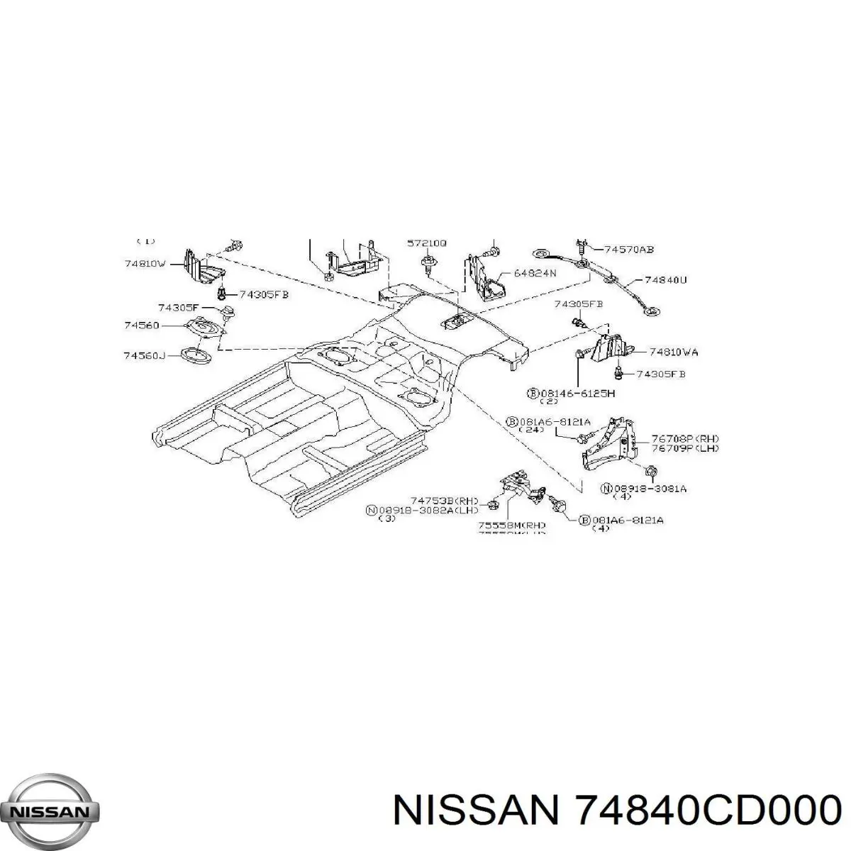 74840CG000 Nissan/Infiniti 