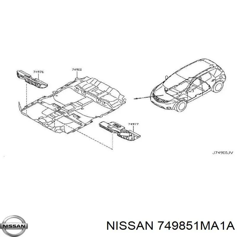  Nissan/Infiniti 749851MA1A цена, от 36.74 USD