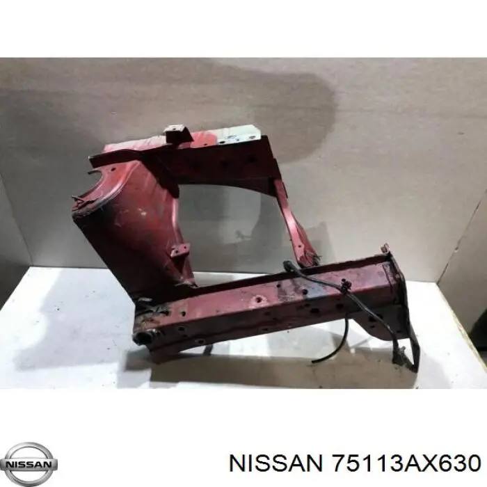Левый передний лонжерон Nissan/Infiniti 75113AX630 цена, от 81.83 USD