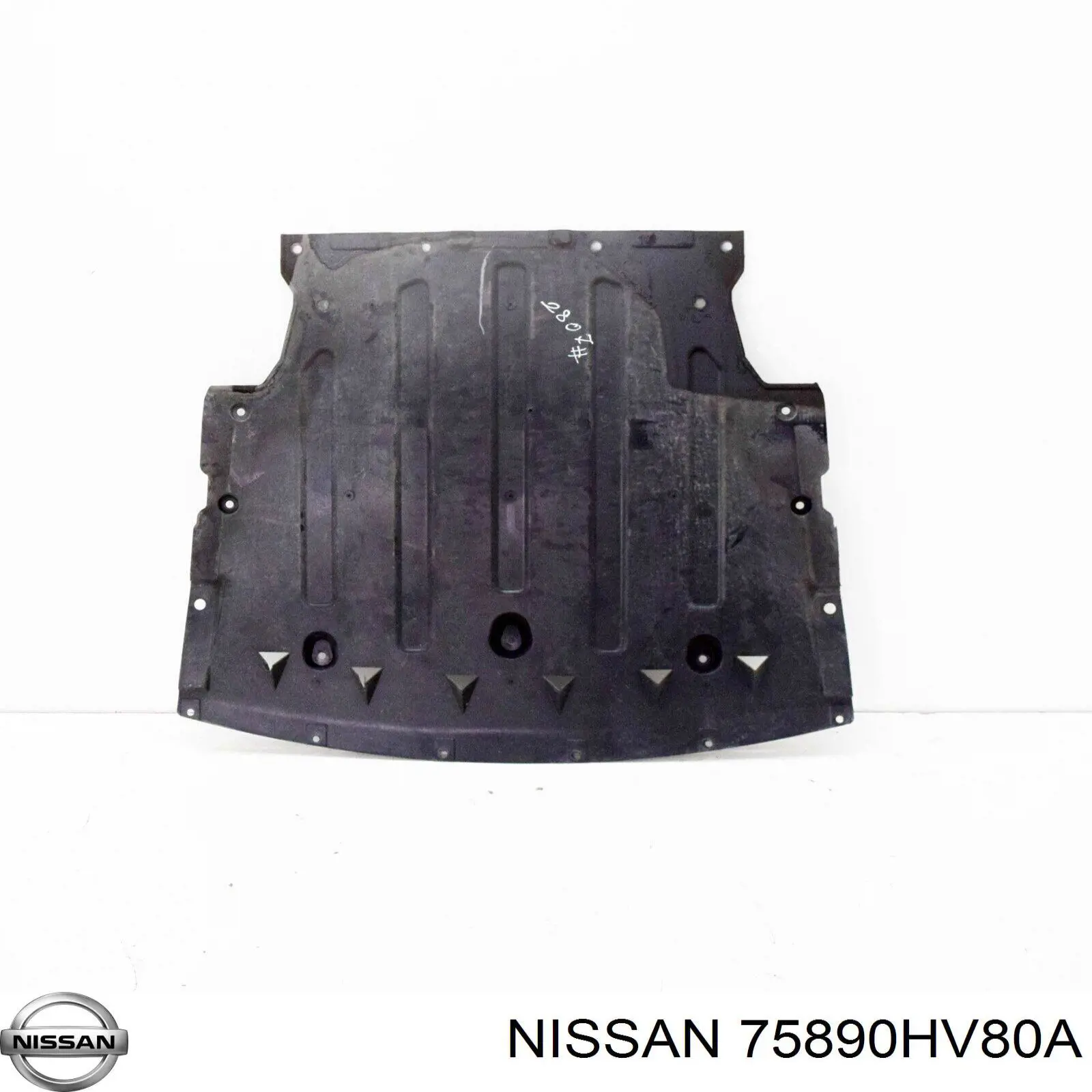 75890HV80A NISSAN Protección motor delantera original y equivalente