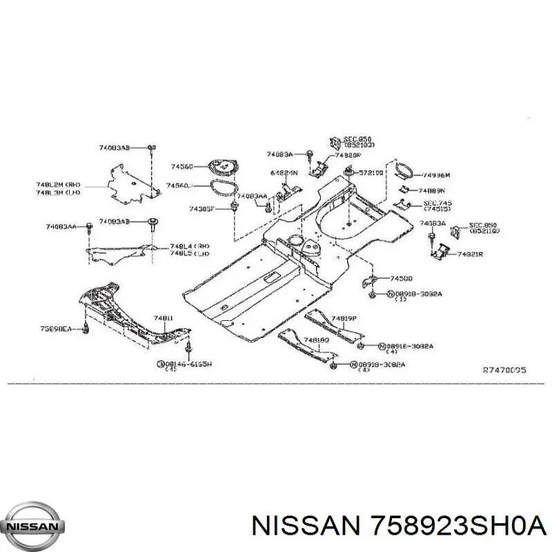 Купить 758923SH0A Nissan/Infiniti 