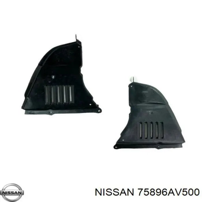 Защита двигателя правая Nissan/Infiniti 75896AV500 цена, от 25.19 USD