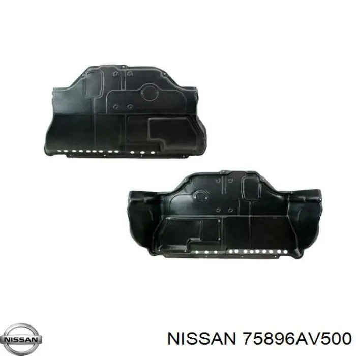 75896AV500 Nissan/Infiniti Защита двигателя правая