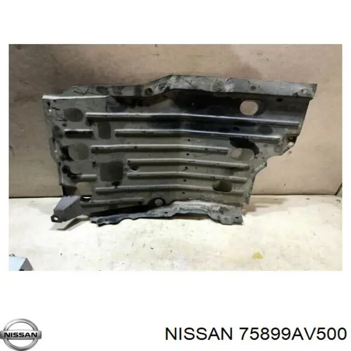 Защита двигателя левая 75899AV500 Nissan