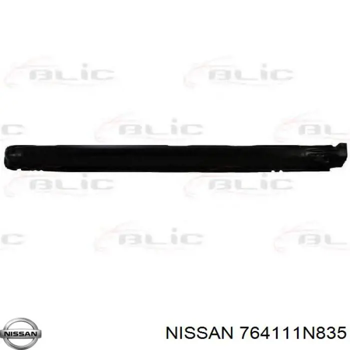 2731412 Polcar Левый внешний порог