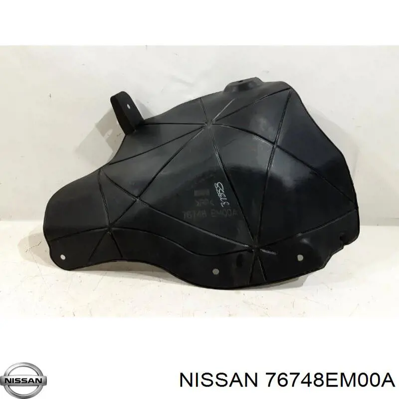 Guarda-barras do pára-lama traseiro direito para Nissan Tiida (C11X)