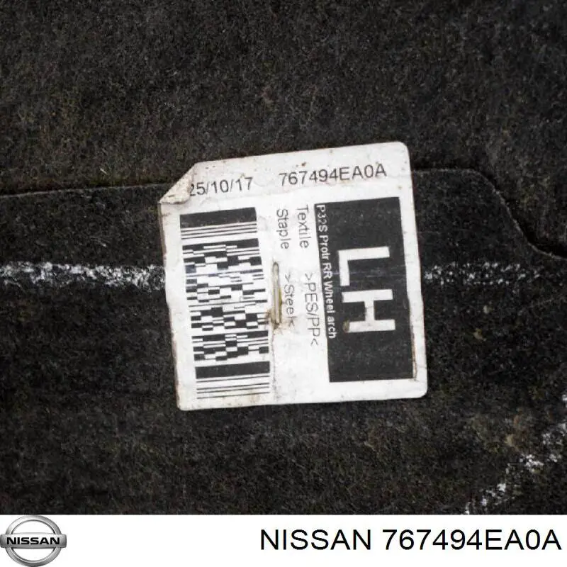 Подкрылок задний правый Nissan/Infiniti 767494EA0A цена, от 28.09 USD