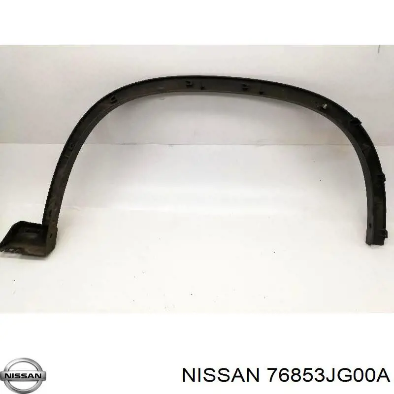 Расширитель (накладка) арки переднего крыла левый 76853JG30A Nissan/Infiniti